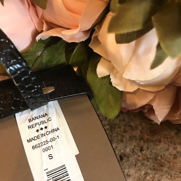 Banana Republic black belt- - size small - Picture 5 of 8